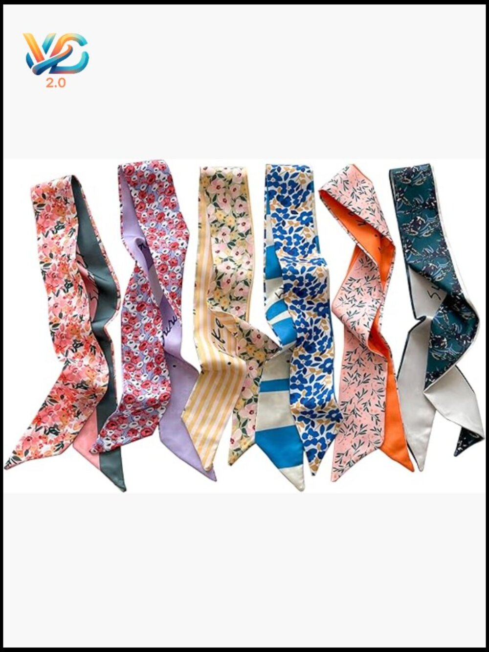 Lightweight Scarf Set Versatile Hair Scarf Bag Scarf Gift Collection